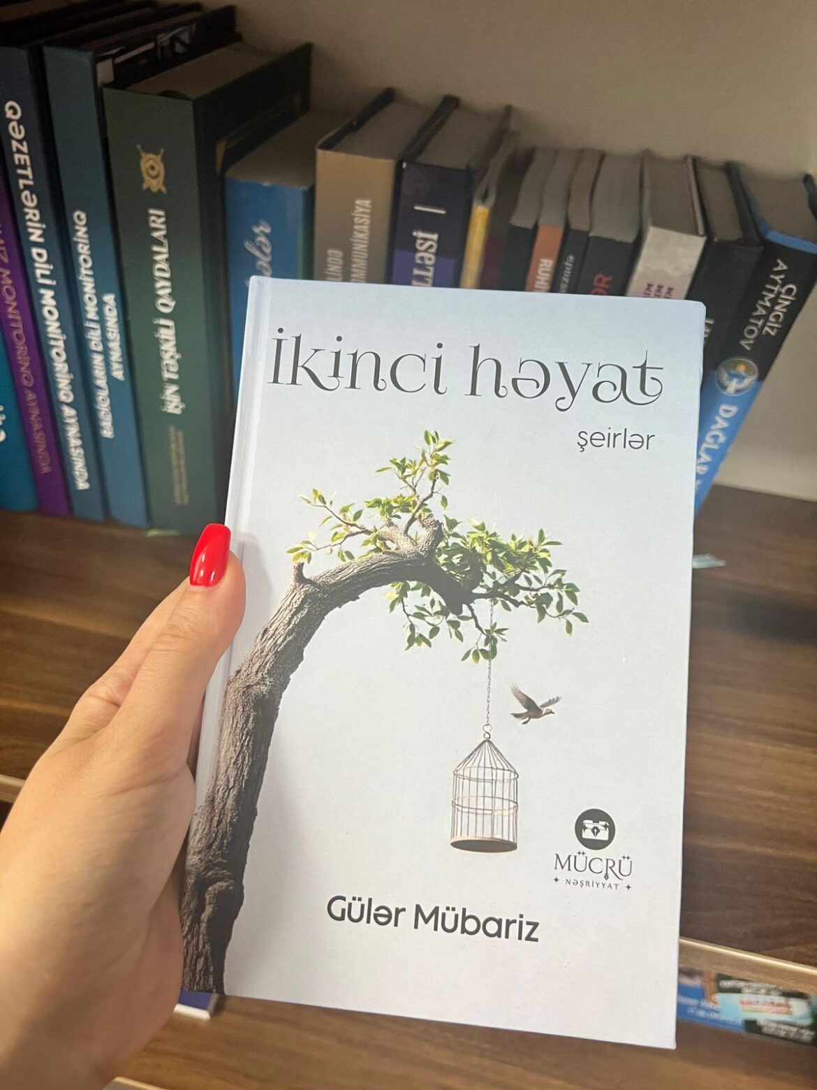 Gülər Mübarizin “İkinci həyat” adlı şeirlər kitabı çap olunub