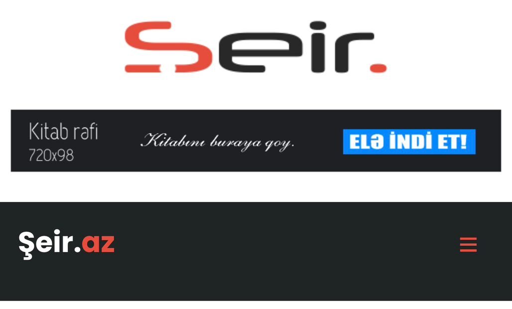 Yeni poeziya platforması: Seir.Az oxucuların ixtiyarında!